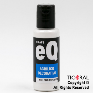 ACRIL.DECOR.EQ 050 BLANCO PERLADO 50ML X 1